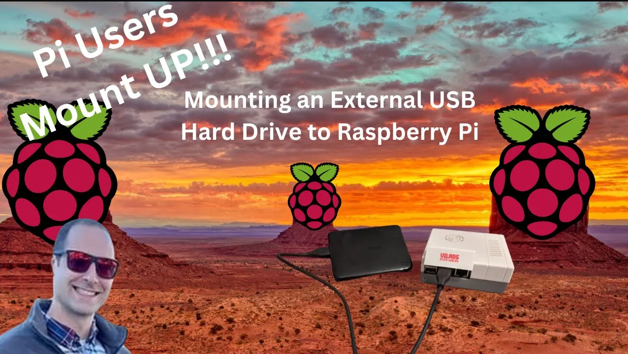 Mounting an External Hard Drive in a Raspberry Pi thumbnail